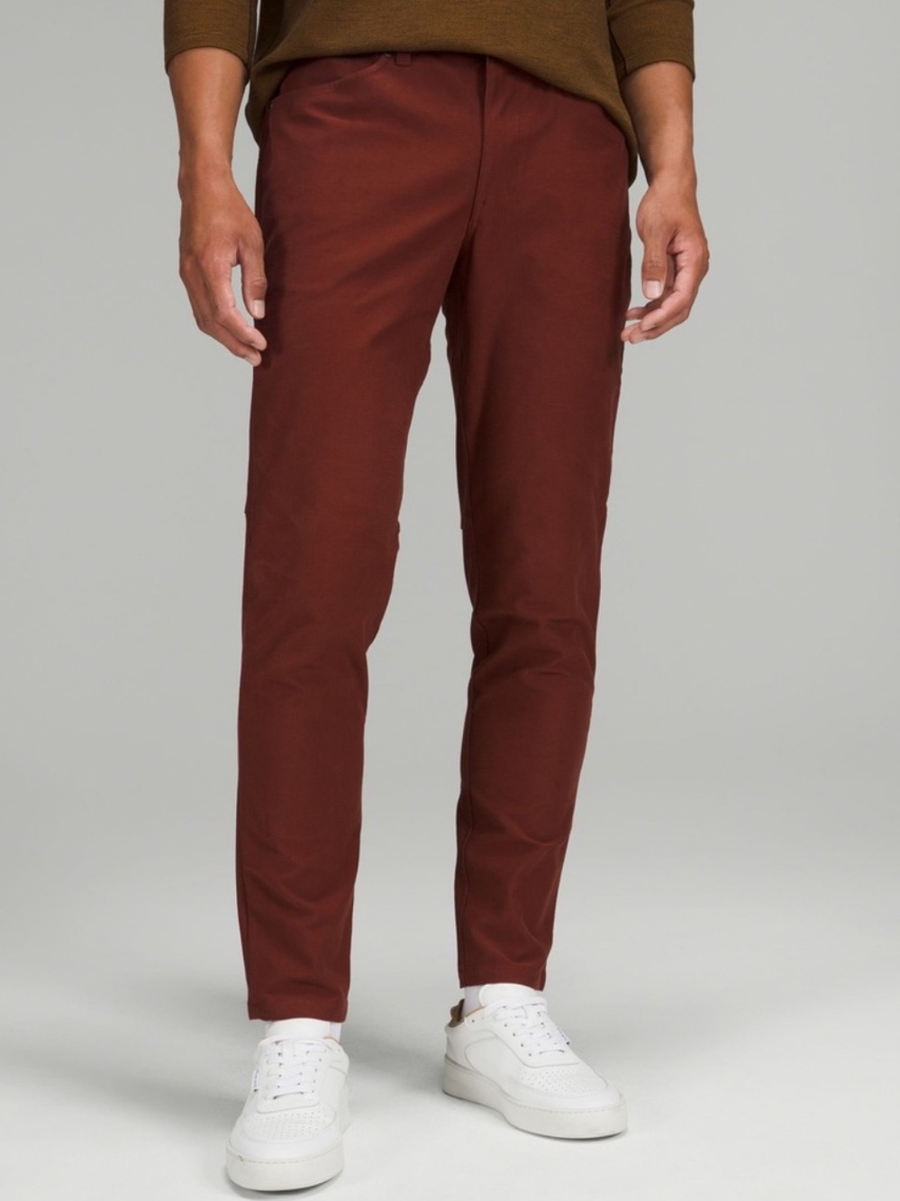 Lululemon ABC Pant Slim Warpstreme, Redwood – Men’s Size 33